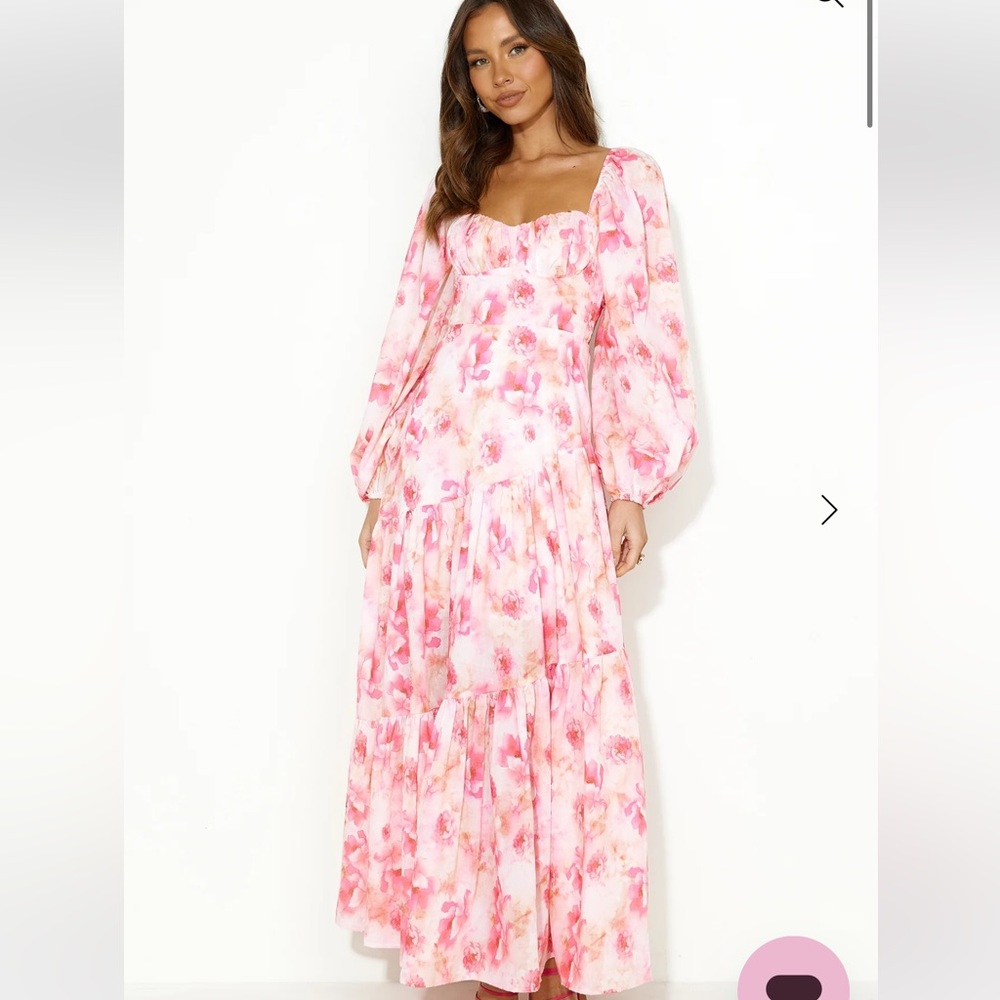 HELLO MOLLY PINK MACI DRESS NEW WITH TAGS
